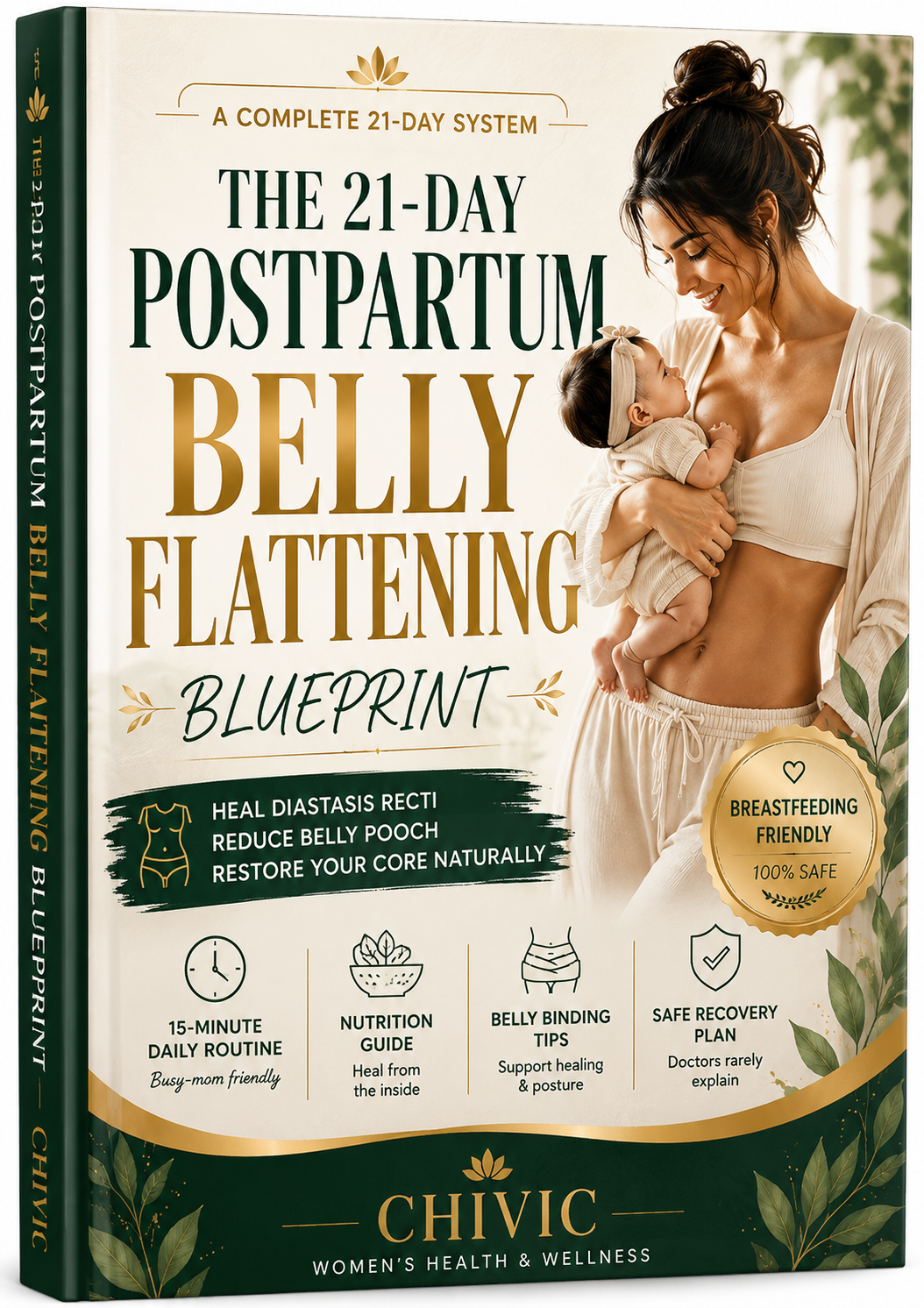 The 21-Day Postpartum Belly Flattening Blueprint